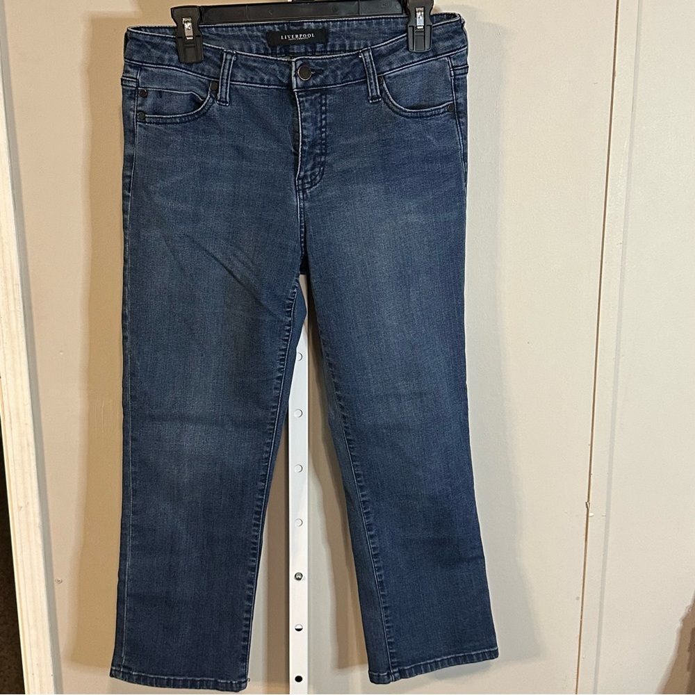Women’s Straight Liverpool Jeans 8/29 - Picture 3 of 7